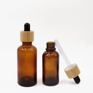 Flacon en verre givré pour sérum facial, 5 ml à 100 ml, étiquette personnalisée, noir ambre, pipette compte-gouttes pour huile essentielle, plusieurs tailles, huile essentielle - Product Image 2