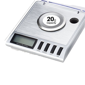 High Precise 50g 0.001g Digital <strong>Scale</strong> Stainless Steel ABS LCD Electronic Balance Powder 20g 0.001g Gold Jewelry <strong>Carat</strong> Lab <strong>Scale</strong> - Product Image 2