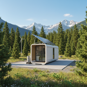Casa Cápsula Móvil Prefabricada |   Casa Modular Pequeña |   Villa <span class=keywords><strong>de</strong></span> lujo tipo cabaña <span class=keywords><strong>Apple</strong></span> - Product Image 2