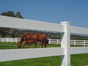 Estilos de cerca de granja, cerca de caballos PVC, cerca de caballos usados para la venta - Product Image 4