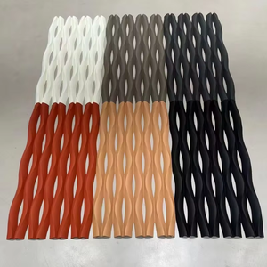 <span class=keywords><strong>Cloison</strong></span> décorative en briques creuses à double face, en PU ondulé léger, à neuf compartiments, effet ciment, design artistique, pour célébrités d'Internet - Product Image 5