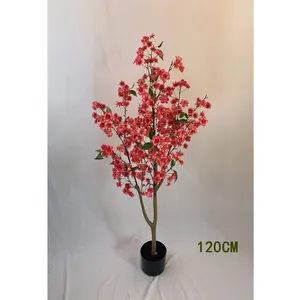 1.2m Artificial Cherry Blossom Tree REAL Factory High Quality Landscaping Centerpiece Garden Decor Sakura Artificial Tree