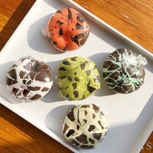 QYS Handmade Chocolate <b>Ball</b> TPR Squishy Toy Soft Stress Relief <b>Squeeze</b> Toy for Kids Adults - Product Image 1