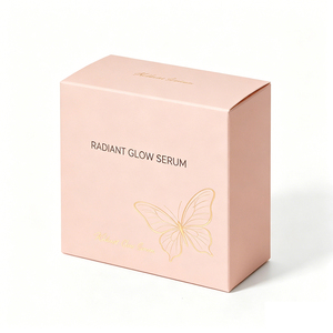 Scatole Personalizzate Ecologiche in Cartone Rosa con Logo Stampato <span class=keywords><strong>per</strong></span> Confezioni di Crema <span class=keywords><strong>per</strong></span> <span class=keywords><strong>Occhi</strong></span> e Cosmetici - Product Image 4