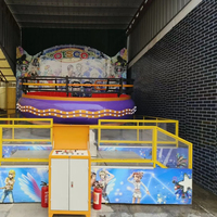 Fabbrica della cina parco divertimenti 5m di diametro a basso prezzo giostra Tagada Dancing Disco per parchi fiera del divertimento