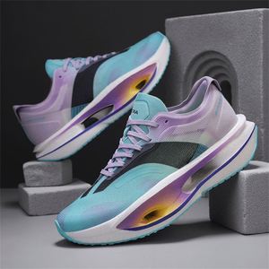 Nuevas zapatillas de running Feidian 5U con parte superior de malla, ligeras, para primavera, ideales para entrenamiento de estudiantes, carreras y pruebas de resistencia al sonido de fricción. - Product Image 1