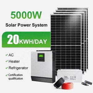 ระบบพลังงานแสงอาทิตย์ 5kW 10kW 20kW ชุดอุปกรณ์ครบชุด แผงโซลาร์เซลล์พร้อมแบตเตอรี่และระบบพลังงานแสงอาทิตย์ NSTLV-16K - Product Image 1