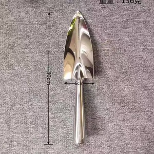 Ensemble d'outils de jardinage en acier inoxydable pour le désherbage, la transplantation et l'entretien des fleurs – Spatule durable à poignée en D pour le creusement en extérieur - Product Image 2