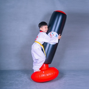 Saco de Boxeo Inflable para Niños, Saco de Boxeo de PVC con Relleno de Agua o Arena, Ideal para Gimnasio, Logotipo Personalizable - Product Image 5
