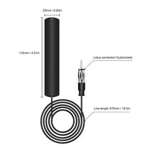 <span class=keywords><strong>Antenne</strong></span> automobile AM FM longue portée, panneau céramique, Wifi 2.4g 4g Gsm, <span class=keywords><strong>antenne</strong></span> patch, <span class=keywords><strong>antenne</strong></span> radio pour voitures avec connecteur DIN - Product Image 2