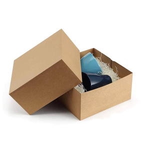 Caja <span class=keywords><strong>de</strong></span> Regalo Plegable Personalizada para Bodas y Oficina, con Tapa, <span class=keywords><strong>de</strong></span> Papel Kraft, para Venta al por Menor - Product Image 2