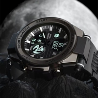 Offre Spéciale mode étanche double affichage sport montre numérique montre électronique pour hommes vente directe montre pour hommes