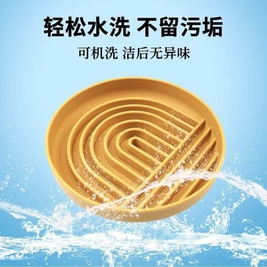 ZMaker - Plato Ecológico para Perros, de Silicona de Grado Alimenticio, Apto para Lavavajillas, Plato de Alimentación Lenta con Ventosas, Plato para Perros con Diseño de Arcoíris - Product Image 5