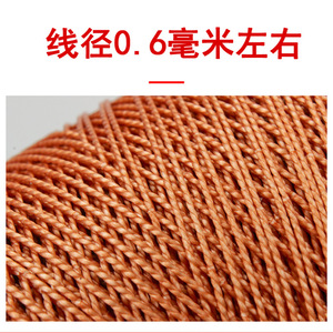 Ligne de pêche tressée 200M 0.6mm en nylon pour la pêche au poisson-chat au sol, ligne principale avec hameçon anti-explosion, ligne anti-morsure pour anguille - Product Image 2