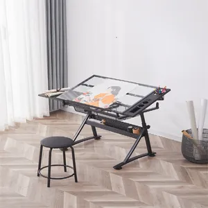 Adjustable Drafting Table Drawing Desk Art Desk Table Art Craft Station Study Table