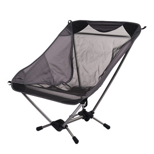Respirant maille chaise de plage loisirs pêche Camping chaise en alliage d'aluminium <span class=keywords><strong>Ultra</strong></span> <span class=keywords><strong>léger</strong></span> Camping <span class=keywords><strong>tabouret</strong></span> Portable - Product Image 1