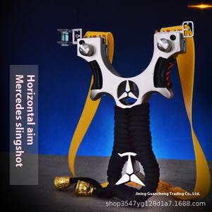 All'ingrosso in acciaio inossidabile lega di fionda senza cravatta a stampa rapida fascia di gomma piatta per esterno con taglio in metallo - Product Image 2