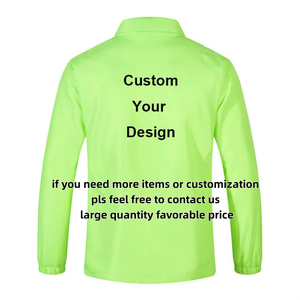 Giacca a Vento Personalizzata <span class=keywords><strong>Abbigliamento</strong></span> <span class=keywords><strong>Casual</strong></span> Leggero Giacche a Vento da Uomo Uniforme Aziendale Unisex - Product Image 3