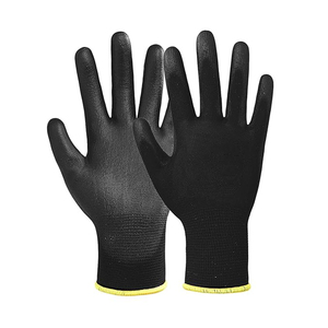 GLOVEMAN Gants de travail de sécurité à écran tactile enduits de PU pour hommes, en tricot sans couture, en vrac, enduits de polyuréthane fin et lisses - Product Image 2