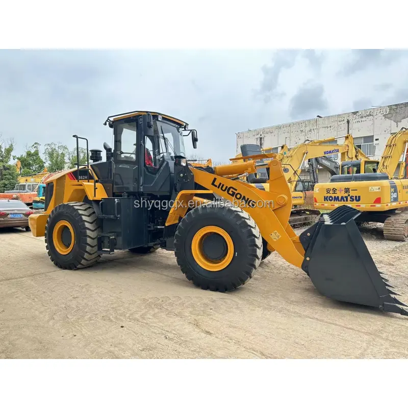 Good Condition LIUGONG Secondhand 862H Wheel Loader In Yard Original Used Loader LG862H On Hot Sale