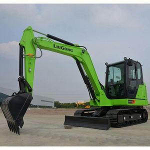 SAVE $1000s LiuGong 906FE 6 Ton Electric Excavator Fast Charging 103kWh LFP Battery No Maintenance Diesel Killer Power Digger - Product Image 1