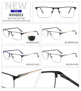 Montature per Occhiali da Vista in Metallo per Uomo di Alta Qualità, Stile Classico, Casual e Business, Logo Personalizzato - Product Image 3