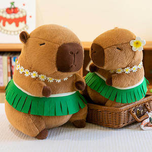 Megan il più venduto delfino peluche figura giocattolo brutto grazioso cuscino per bambini dello <span class=keywords><strong>Zoo</strong></span> con Design gonna di erba per bambola di cavia - Product Image 3