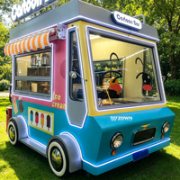 Düşük Fiyatlı Elektrikli Sokak Mini Mobil Hotdog Dondurma Fast Food Arabası Treyler Tekerlekleri Özelleştirilebilir Küçük Yiyecek Kamyonu Satılık Lüks