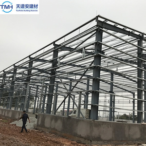 Taller de Estructuras de Acero para Materiales de Construcción TianPuAn, Fábrica Industrial de Una Sola Planta con Alta Resistencia al Viento y a la Presión - Product Image 2
