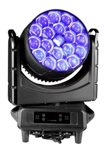 كشاف أمامي مضيء مضيء فائق IP65 بمصابيح LED 19*40 وات أحمر أخضر أزرق 4 في 1 أضواء LED خارجية مقاومة للماء جلامور في الهواء الطلق أداة إضاءة خارجية للاستعراض كإضاءة للمسارح دي جي - Product Image 3