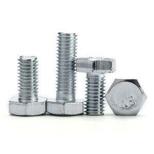สลักเกลียวหัวใหญ่ M22 M27 วัสดุเหล็กกล้าคาร์บอน สำหรับหน้าแปลน - Product Image 2