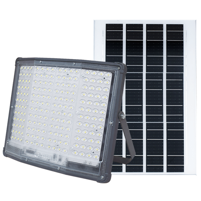 LED Solar Light for Outdoor Garden Floodlight Luminous Waterproof Stairs Wall Solar Light Dimming Light/time/remote Control