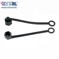 Cubierta Antipolvo de Plástico M8 para Conector y Cable, Protección IP67