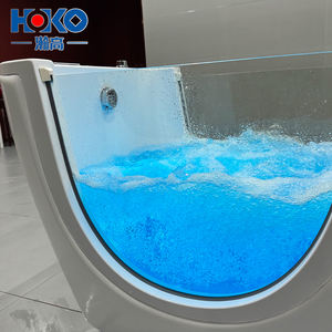 <span class=keywords><strong>Baignoire</strong></span> spa blanche au design moderne pour bébé Fonction de trempage pour piscines intérieures Hôtels Villas avec égouttoir inclus - Product Image 3