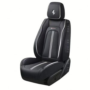 Housses de siège auto en cuir imperméables Xiangta, 5 pièces, protection du siège conducteur, universelles toutes saisons pour SUV et camions - Product Image 2