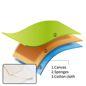 Sacs fourre-tout en <span class=keywords><strong>toile</strong></span> unie pour femmes, 100% coton, personnalisés, robustes, avec poignées, sac de plage avec logo personnalisé, motif de lettres - Product Image 5