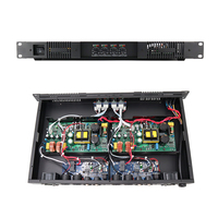 Amplificador de Potencia Profesional de 4 Canales, 400 W, 1600 W, Clase D, 1U, con Pedal de Bajos, IGBT, Audio Biema