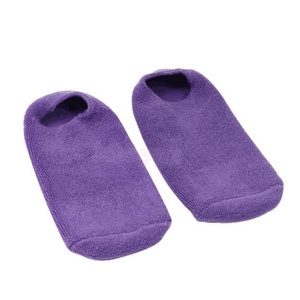 ถุงเท้าเจลซิลิโคนให้ความชุ่มชื้นเท้าสำหรับผู้หญิงถุงเท้าสปาและถุงมือนุ่มซ่อมแซม - Product Image 6