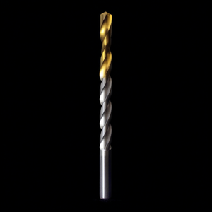 Broca helicoidal HSS con recubrimiento de TiN en la cabeza, brocas HSS y HSS Co, brillantes 1070 - Product Image 3