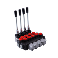 Válvula de Control Direccional Hidráulica Seccional de 20L/min 6DCV para Maquinaria Agrícola y Tractores