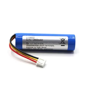 Disesuaikan kualitas tinggi 1s1p asli Icr18650 26Jm 18650 3.7V 2600Mah Pos Lithium Ion baterai untuk alat listrik
