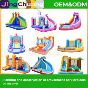 <span class=keywords><strong>Vente</strong></span> directe usine : Château <span class=keywords><strong>gonflable</strong></span> et toboggan combinés Doctor Pig série 6 pour enfants, petit modèle intérieur/extérieur - Product Image 3