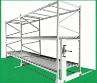 Système hydroponique vertical à double niveau pour culture intérieure, avec plateau de culture mobile et éclairage