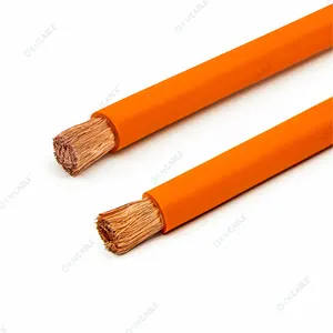 Flexible Single Core Copper Conductor Rubber Insulated Welding Cable TUV YH/H01N2-D YHF/H01N2-E