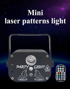 Luz LED Portátil USB Mini de Metal para Discoteca, Fiesta, Club Nocturno, Láser con Animación, Activación por Sonido, Control Remoto, Clasificación IP54, Regulable, para Eventos - Product Image 2