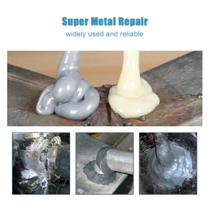Colle de réparation métallique forte Colle de soudage à <span class=keywords><strong>froid</strong></span> haute résistance Réparation plastique magique Coulée Adhésif Résistance à la chaleur AB Colle Mastic - Product Image 2