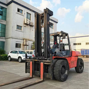 Montacargas Diésel Usado Japonés de Alto Rendimiento en Buen Estado, 8 Toneladas, 60-5FD80-1, Modelo 2010, Mástil de 2 Etapas - Product Image 3