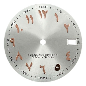 Nhà Máy Tùy Chỉnh Thiết Kế Chữ Số Ả Rập Sunray Quay Số 28.5Mm Nh35 Trống Phục Hồi Đầy Đủ Sáng Đồng Hồ Đồng Hồ Quay Số - Product Image 2