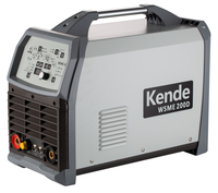 Saldatrice KENDE WSME AD DC TIG con Pannello Digitale e Controllo a Pedale, per Saldatura Alluminio MMA Pulse AC DC 200A, Nuovo Motore DC