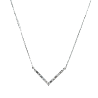 Collier pendentif en moissanite, argent 925 plaqué rhodium, coupe baguette, design géométrique minimaliste, chaîne câble, usage quotidien, unisexe